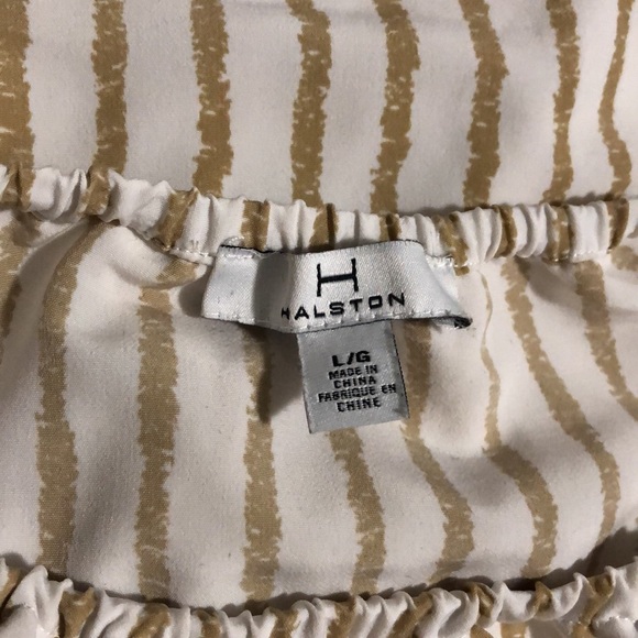 H by Halston ruffle shirt - Picture 2 of 2